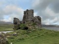 Ardvreck Castle near Loch Assynt Scotland 1-07-2019