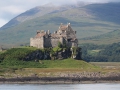 Duart Castle on the island of Mull Scotland 28-07-2014