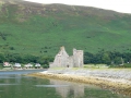 Lochranza Castle on Isle of Arran Scotland 06-08-2009